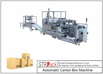 China Vertical Drop Down Carton Packing Machine High Efficiency For Medicine / Food Industry for sale