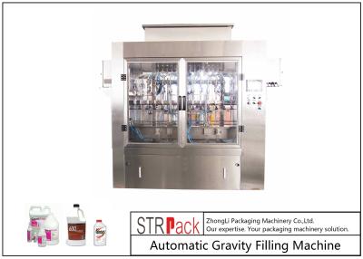 China 0.5L - 5L 1.5Kw Automatic Liquid Filling Machine For Chemical Liquid Products for sale