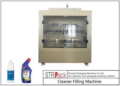 China Anti corrosive Automatic Liquid Filling Machine For Angle - Necked Disinfection Bottle for sale
