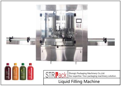 China 100ml - 1L Rotary Liquid Filling Machine For Antifreeze Beverages / Motor Oil 3000 B/H for sale