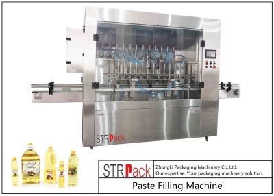 China Pet Bottle Paste Filling Machine Packaging Machine For 350ML-5L Cooking Oil for sale