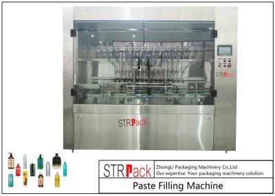 China Piston Servo Filling Machine / Fully Automatic Linear Filling Machine With Drop Down System for sale