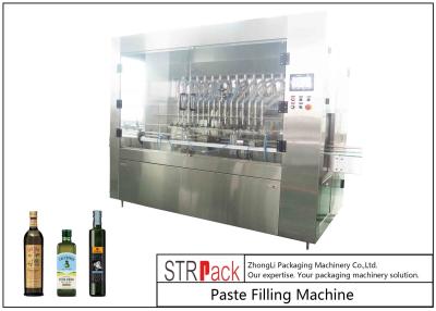 China Hohe Leistungsfähigkeits-Kokosnuss/Olive Oil Filling Machine No, die mit Servofüller leckt zu verkaufen
