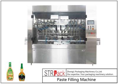 China Automatic Paste Filling Machine For Condiment , 350G Piston Salad Dressing Filling Machine for sale