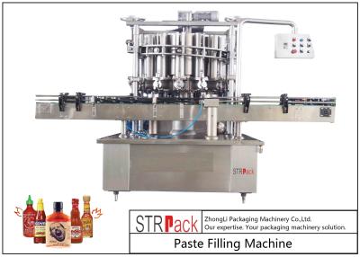 China Volumetric Paste Filling Machine , Butter / Cheese / Tomato Sauce Filling Machine for sale