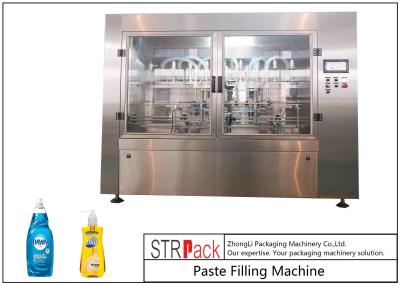 China Máquina de enchimento da pasta da precisão alta, sabão líquido/máquina enchimento do champô à venda