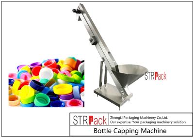 China Automatic Bulk Cap Elevator / Cap Feeder Machine , Cap Sorter Machine For Capping Machine for sale