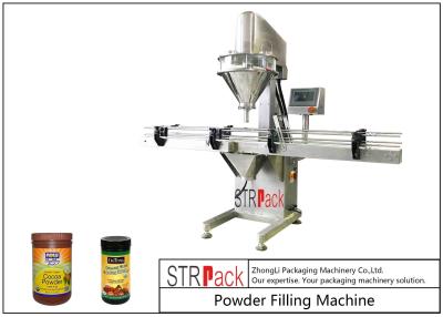 China 10g-5000g Linear Automatic Powder Filling Machine 50 BPM Speed With 25L Hopper for sale