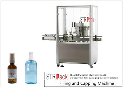 China Automatic Monoblock Filling And Capping Machine , Spray Liquid Filling Capping Machine for sale