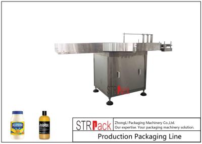 China Industrial 50ml-5L Round Bottle Packing Machine Bottle Feeding Turntable for sale