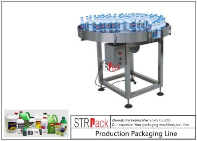 Chine Les produits chimiques mettent la ligne en bouteille type de roulement convoyeur de machine à emballer d'emballage de Catonning de manuel à vendre