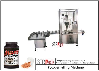Chine machine de remplissage automatique stable de la poudre 50g-5000g, machine à emballer chimique de poudre  à vendre