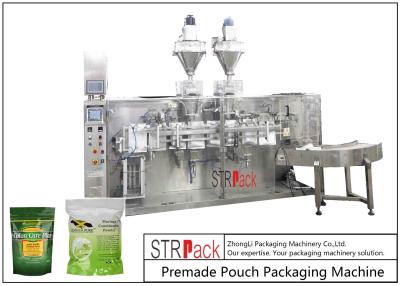 China Moringa Seeds Powder Premade Pouch Packaging Machine For Doypack / Zipper Bag for sale