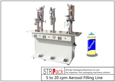 China Semi Automatic Bottle Filling Line / Liquid Filling And Sealing Machine for sale