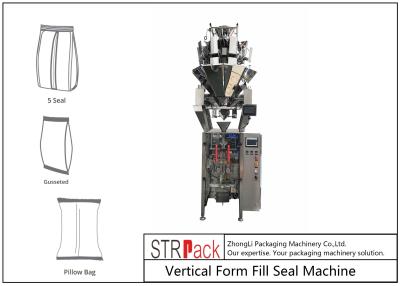 China Vertical Potato Chips Granule Packing Machine For High Precision Measurement With Multi-Head Combination Weigher for sale