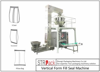 China Corn Flakes Granule Packing Machine Vffs Packing Machine With Multi-Head Combination Weigher for sale