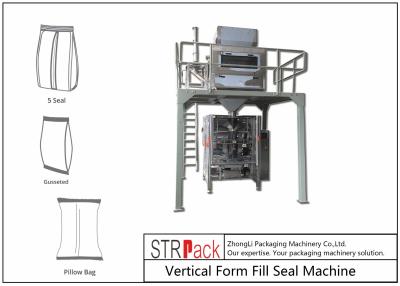 China Detergent Powder Granule Packing Machine 15 - 70 Bags / Min Packing Speed With Linear Scale Weigher for sale