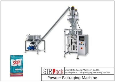 China Pillow Bag Gusseted Bag Block Bottom Bag Vertical Form Fill Seal Powder Packaging Machine With Auger Filler for sale