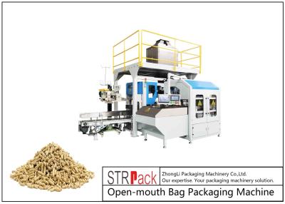 China 5-50kg Animal Feed Bird Seed Pet Food Fish Feed Packaging Machine Open-Mouth Bagging Machine for sale