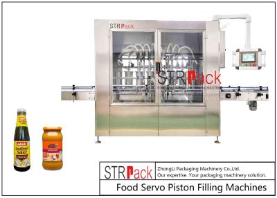 China Equipamento Inline da máquina de enchimento da garrafa totalmente automático do molho da fervura do marisco para alimentos & molhos à venda