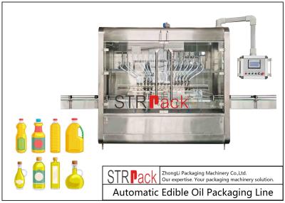 China Automatic Juice /Water /Beverage Liquid Sunflower /Olive /Palm /Vegetable Edible Cooking Oil Filling Mac for sale