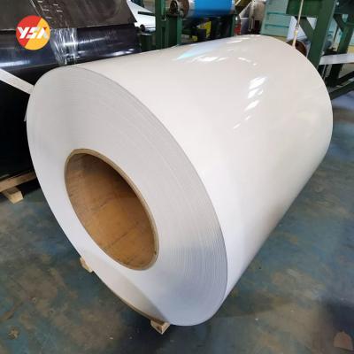 China White Blue Green Color Coated Aluminum Coil Pvdf Paint Coated Coils for sale