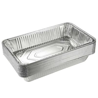 China High Quality Aluminum Foil Tray With Various Sizes And Thickness Of 0.02 - 0.04mm Te koop