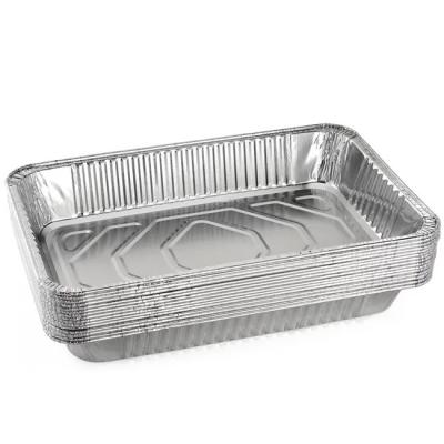 China Deep Heavy - Duty Disposable And Convenient Half Size Steam Table Aluminum Foil Pan for sale