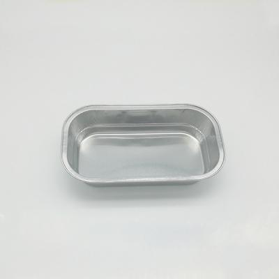China 18oz Smooth Aviation Foil Container 520ml Aluminum Foil Lunch Box Aviation Grade for sale