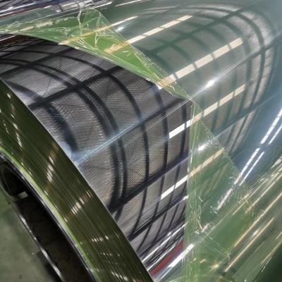 China hoja de aluminio 0.2m m de grabación en relieve del final del espejo de 1600m m para la decoración en venta