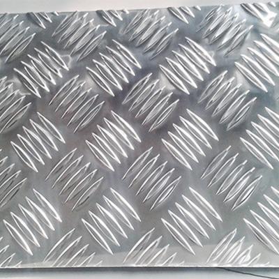 China 1000 Series Embossed Aluminum Check Plate Aluminium Chequer Plate for sale