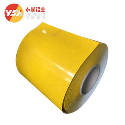 China PET PVDF strich weiße Aluminiumgossen-Spule Farbüberzogenes Aluminiumspulen-Blatt vor zu verkaufen