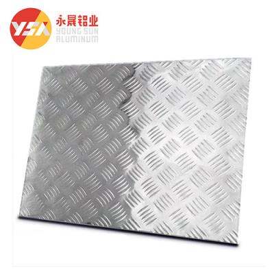 China Placa de aluminio grabada en relieve estuco 5005 H34 Diamond Plate de aluminio del inspector de la hoja de aluminio de la placa en venta