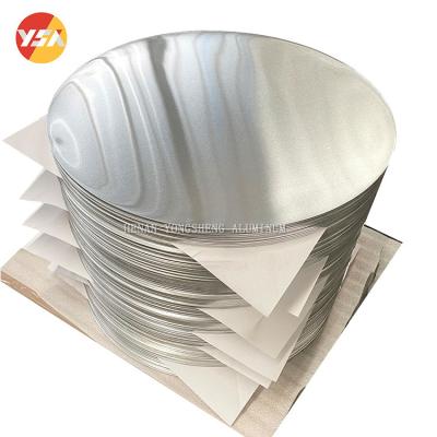 Chine 180mm 1050 1060 autour du cercle en aluminium de cercle de disque de feuille en aluminium de plat pour la casserole de pizza de Cookware à vendre