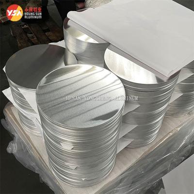 Chine le plat rond en aluminium de cercle du disque 1100 1050 1060 3003 3004 a enduit le cercle en aluminium pour des ustensiles de Cookware à vendre