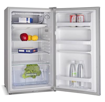 China 75 litros debajo del mini refrigerador contrario, pequeño refrigerador inferior del escritorio con la luz llevada en venta