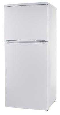 China Refrigerador compacto com o fabricante gêmeo do cubo de gelo da torção do refrigerador da porta da porta do congelador 2 à venda