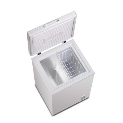 China Supermarket Flexible Energy Efficient Chest Freezer With LED Light for sale