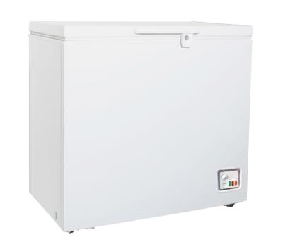 China Congelador eficiente da caixa da energia branca 200 litros com o botão de congelação rápido à venda