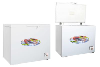 China 300 Liter Energy Efficient Chest Freezer  / Small Chest Freezer With Lock for sale