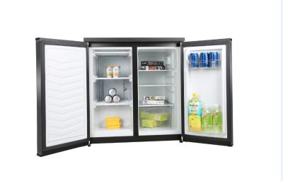 China Side By Side Refrigerator And Freezer Built - In Design , White Double Door Fridge for sale