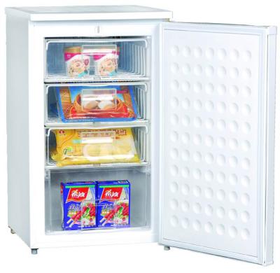 China 82L Compact Upright Freezer / Under Counter Upright Freezer 4 Drawers for sale