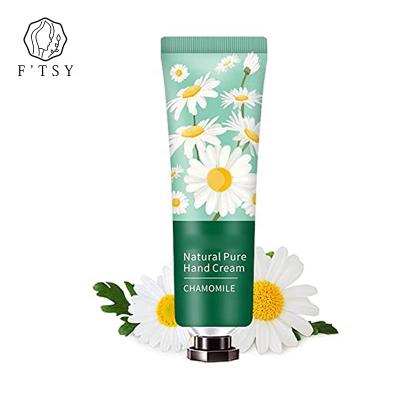 China OEM LOGO Dry Working Hands Natural Chamomiles Rose Moisturizing Hand Care Cream Travel Gift Set With Natural Shea Butter for sale