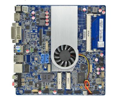 China 3C Certification Thin Client Mainboard Full Metal Jacket Low Power Processor for sale