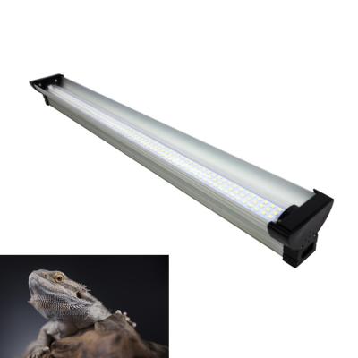 China Tortoise 18 Inch Uvb Light Fixture , 24W Led Lights For Reptile Enclosure for sale
