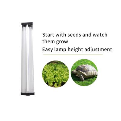 China 10000hrs 54W 48 Inch Fluorescent Grow Light T5 Grow Lamp For Vegetable Seedlings for sale