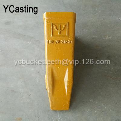 China Komatsu D275-D355 Dozer Ripper Tooth 195-78-21331 for sale