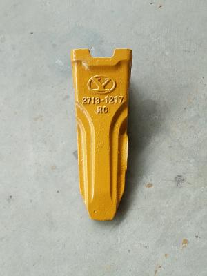 China Daewoo DH220 Rock Excavator Bucket Tooth 2713-1217RC for sale