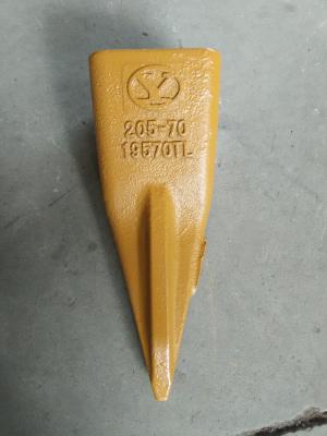 中国 PC200小松の掘削機のバケツの歯のトラの長い小型坑夫のバケツの歯205-70-19570TL 販売のため