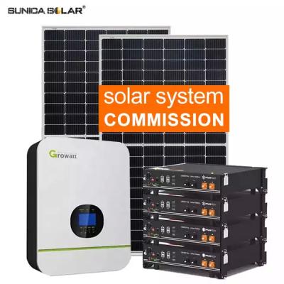 China On Grid Solar Power System OEM 20kw 30kw Solar Panel System for sale